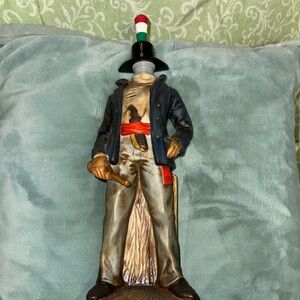 Vintage Lionstone Whisky Italian Pirate Decanter